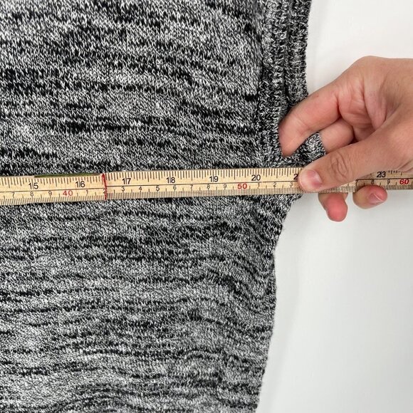 J Jill Pure Jill Pull Over Knit Linen Sweater Size XS Gray Lightweight Beach - Picture 11 of 13